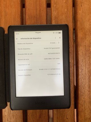 Kindle 10ª Geração com Capa Original