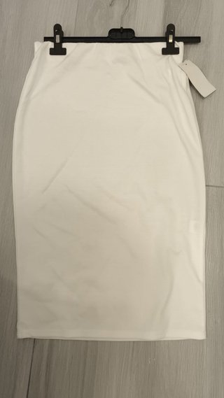 Falda Blanca Elástica