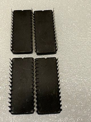 4 x EPROM ST M27512-3FI Borradas