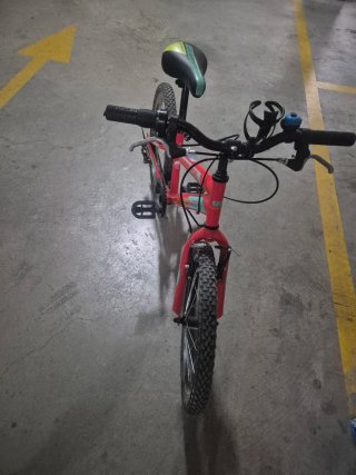 Bicicleta de Montaña Infantil Roja