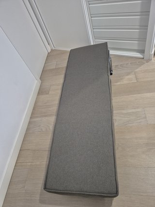 Divano letto singolo grigio