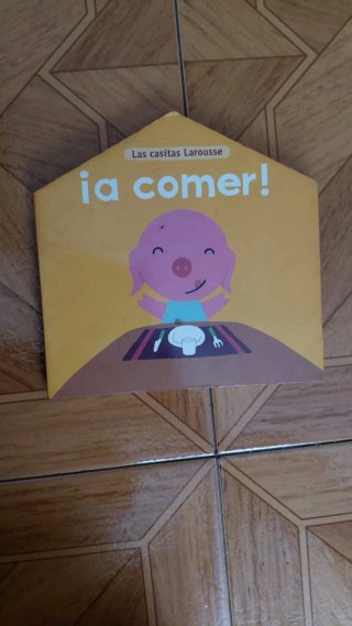 Libro ¡a comer! infantil.
