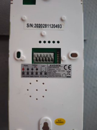 Telefonillo Avidsen Blanco
