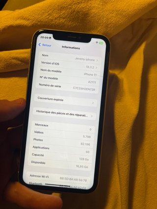 iPhone 11 128GB Plata