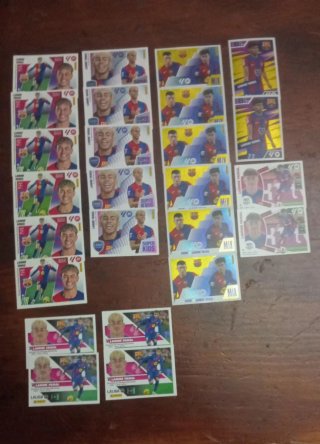 Lote de 23 Cromos Lamine Yamal