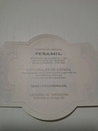 Vitola Peñamil Catedral Tarragona