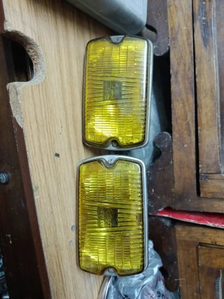 Faros Antiniebla Amarillos Clásicos