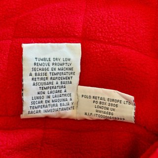 Chaqueta Acolchada Roja Polo Ralph Lauren Talla M