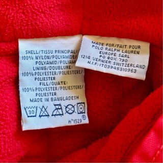 Chaqueta Acolchada Roja Polo Ralph Lauren Talla M