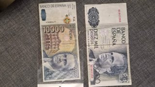 Billetes de 10.000 Pesetas