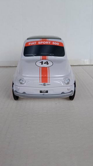 1/18 MODELLO FIAT 500 ABARTH CONTENITORE LATTA