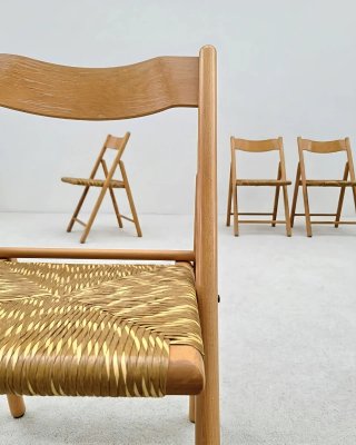 4 sillas plegables HABITAT | Vintage 70s