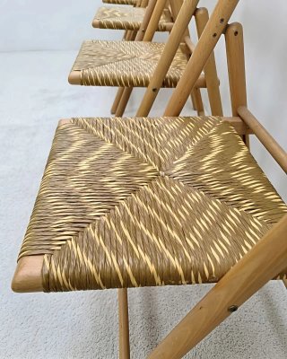 4 sillas plegables HABITAT | Vintage 70s
