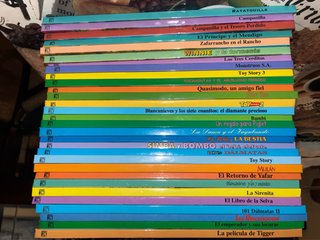 LOTE 20 libros Disney Club del Libro