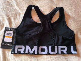Reggiseno sportivo Under Armour nero