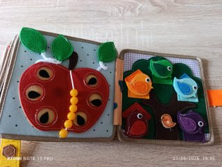 Libro fieltro infantil