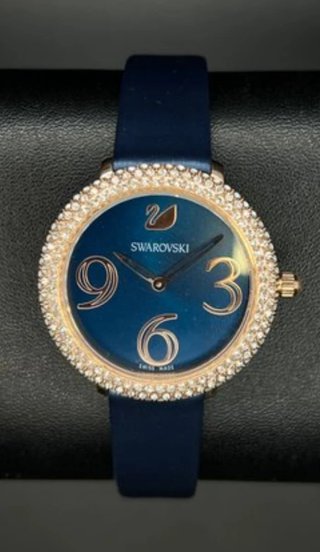 Swarovski Crystal Frost 5484061 – Reloj mujer azul