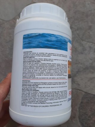 Limpiador de Fibra para Barcos 1kg
