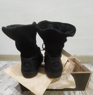 Botines piel forrados. Aro.