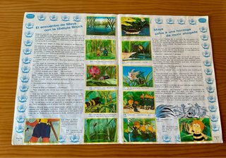 Álbum “Las Aventuras de la Abeja Maya”. Completo