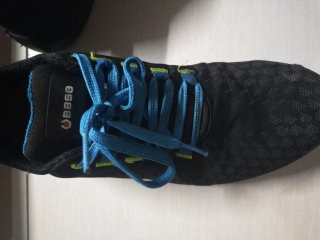 Zapatos de seguridad hombre negros y azules