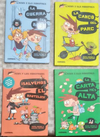 Libros juveniles L' Agus i els monstres
