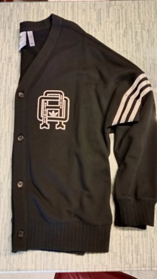 Chaqueta/Cardigan Adidas Original Vintage Negra