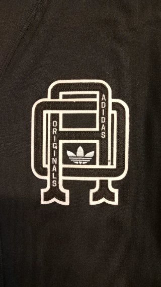 Chaqueta/Cardigan Adidas Original Vintage Negra
