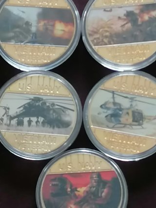 Monedas Conmemorativas Guerra de Vietnam