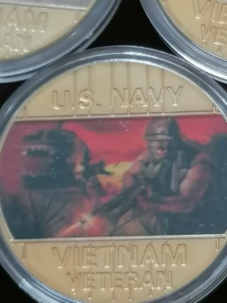 Monedas Conmemorativas Guerra de Vietnam