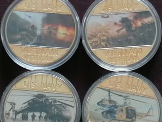 Monedas Conmemorativas Guerra de Vietnam