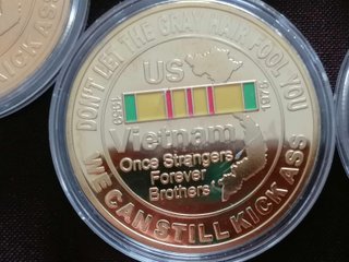 Monedas Conmemorativas Guerra de Vietnam