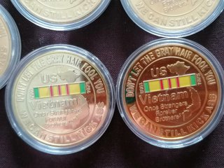 Monedas Conmemorativas Guerra de Vietnam