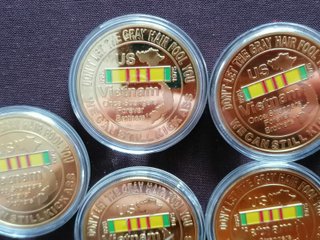 Monedas Conmemorativas Guerra de Vietnam