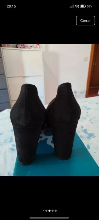 Zapatos tacón ancho Daniela Vega Piel Talla 40
