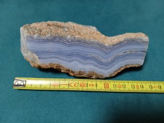 Pietra di Agata blu Naturale