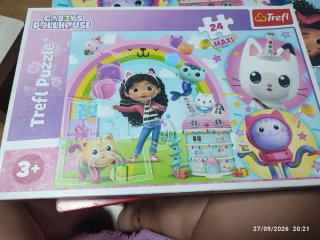 Puzzle Trefl Gabby's Dollhouse 24 piezas