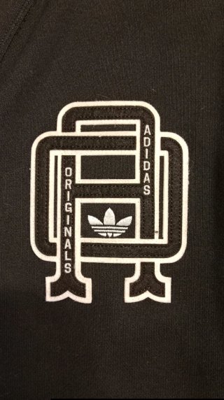 Chaqueta/Cardigan Adidas Original Vintage Negra