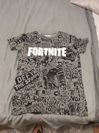 Camiseta Fortnite Estampada Talla XL de niño