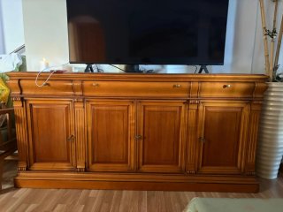 Comedor completo de estilo clasico de madera maciz