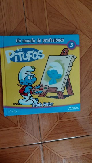 Libro Pitufos (Infantil) Pitufo Pintor