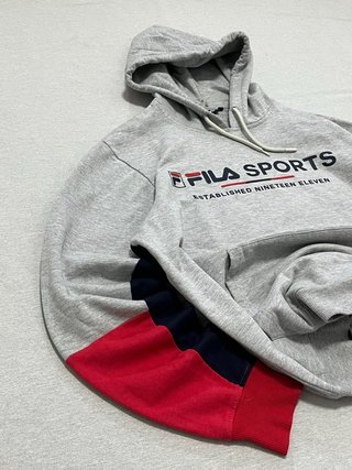 Sudadera con capucha FILA gris Talla L