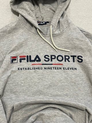 Sudadera con capucha FILA gris Talla L