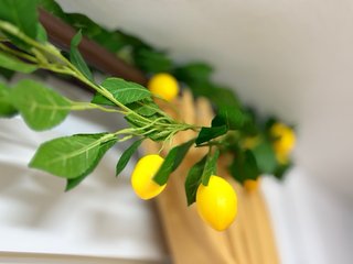 3 Guirnaldas de Limones Artificiales