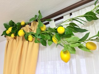 3 Guirnaldas de Limones Artificiales
