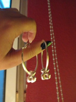 Pendientes de Aro Plateados