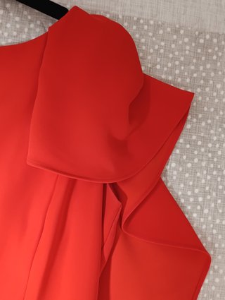 Vestido de fiesta "Alba Conde", color coral