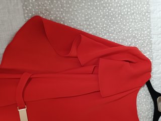 Vestido de fiesta "Alba Conde", color coral