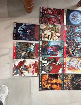 Comics de grapa marvel