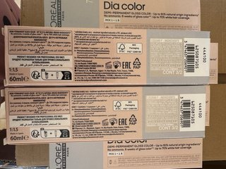 10 Tinte L'Oréal Dia Color Tono 7